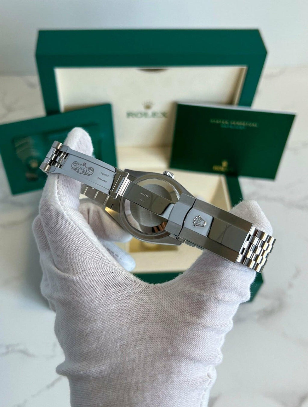 ROLEX DATEJUST JUBILÉE MINT GREEN
